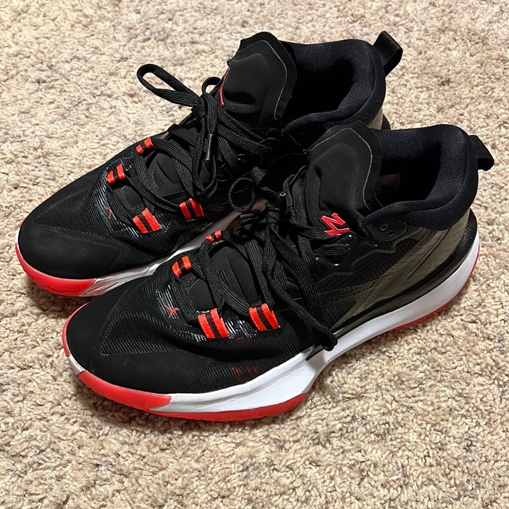 Jordan Zion 1 Colorway Black Crimson